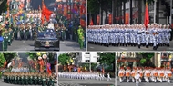 独立日庆典及阅兵游行活动中的精彩瞬间